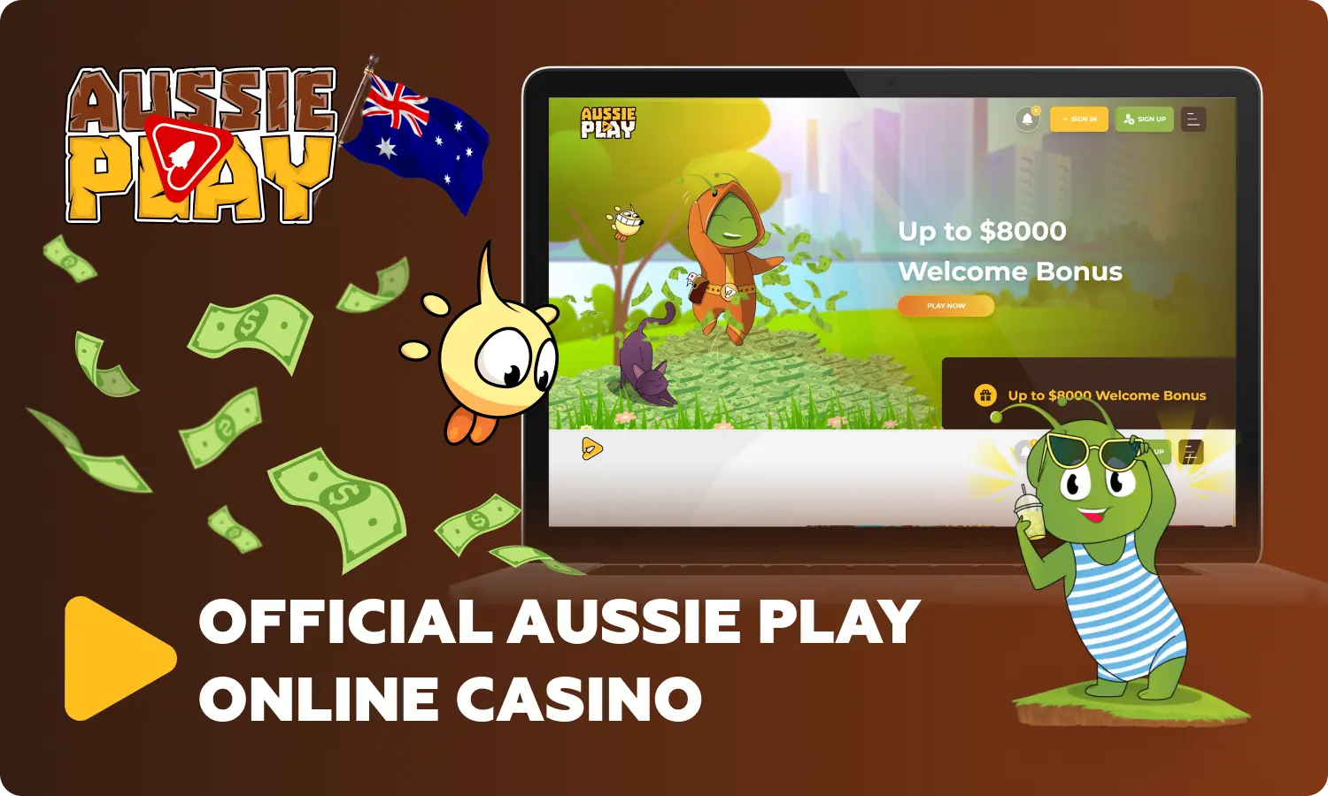 Aussie Play Casino is available for Australian gamblers